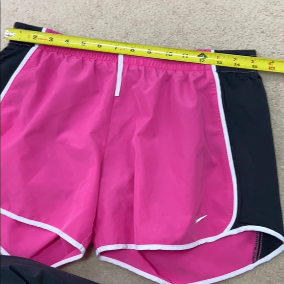 Nike Dri-Fit Lined Pink & Black Shorts M - Picture 11 of 13